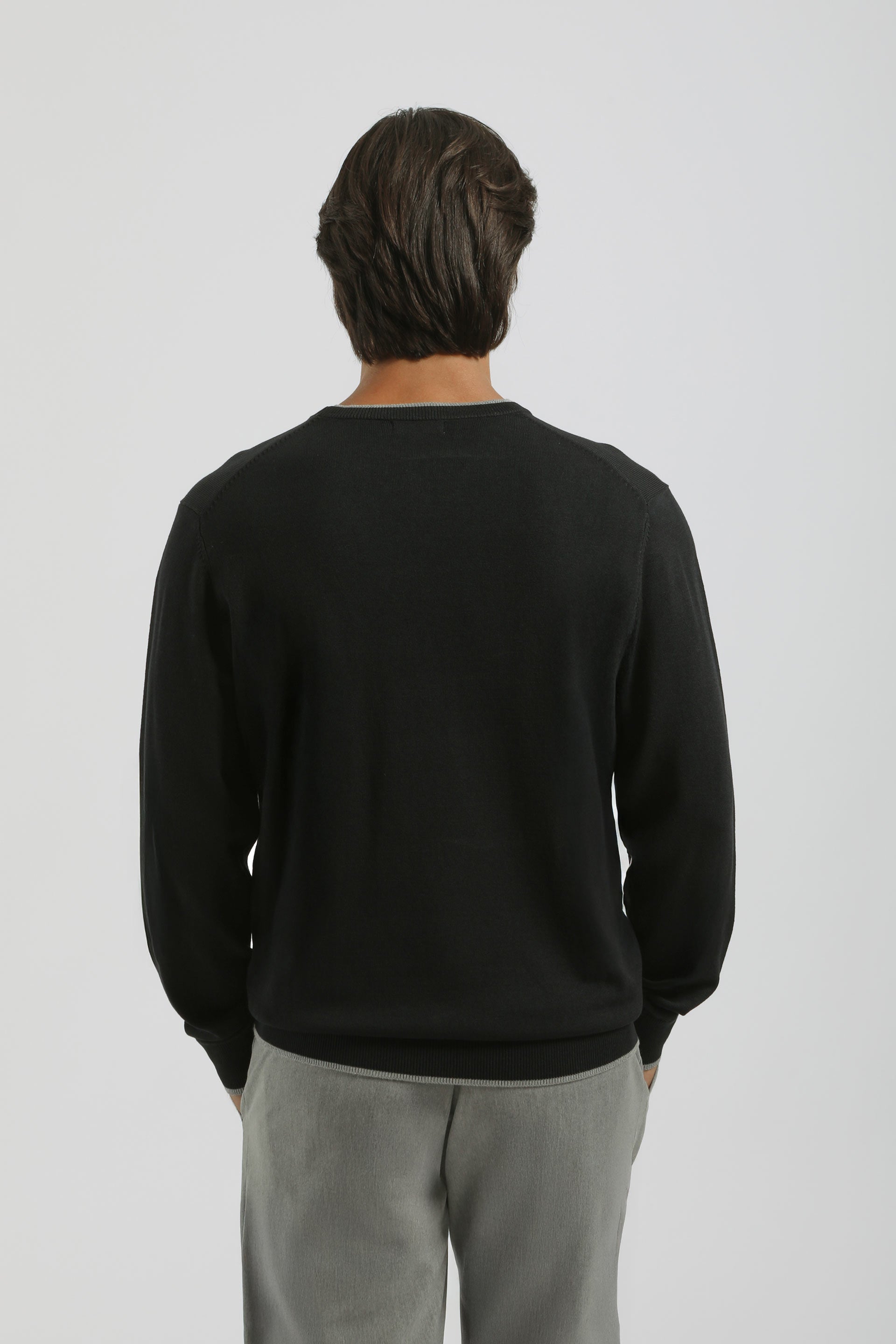 Maglia doppio collo basic|Colore:Blue