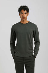Maglia doppio collo basic|Colore:Grigio scuro