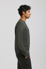 Maglia doppio collo basic|Colore:Grigio scuro