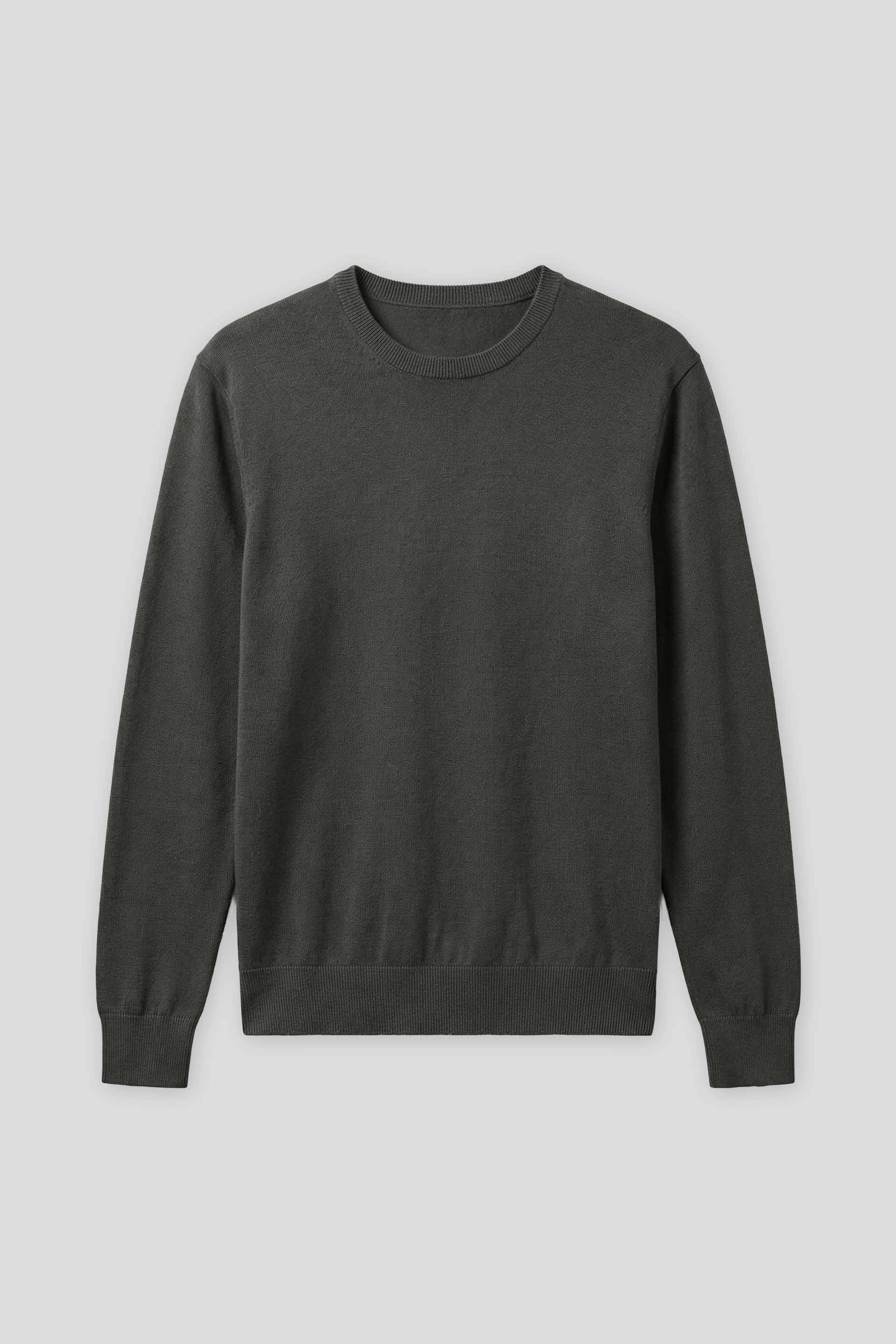 Maglia doppio collo basic|Colore:Grigio scuro
