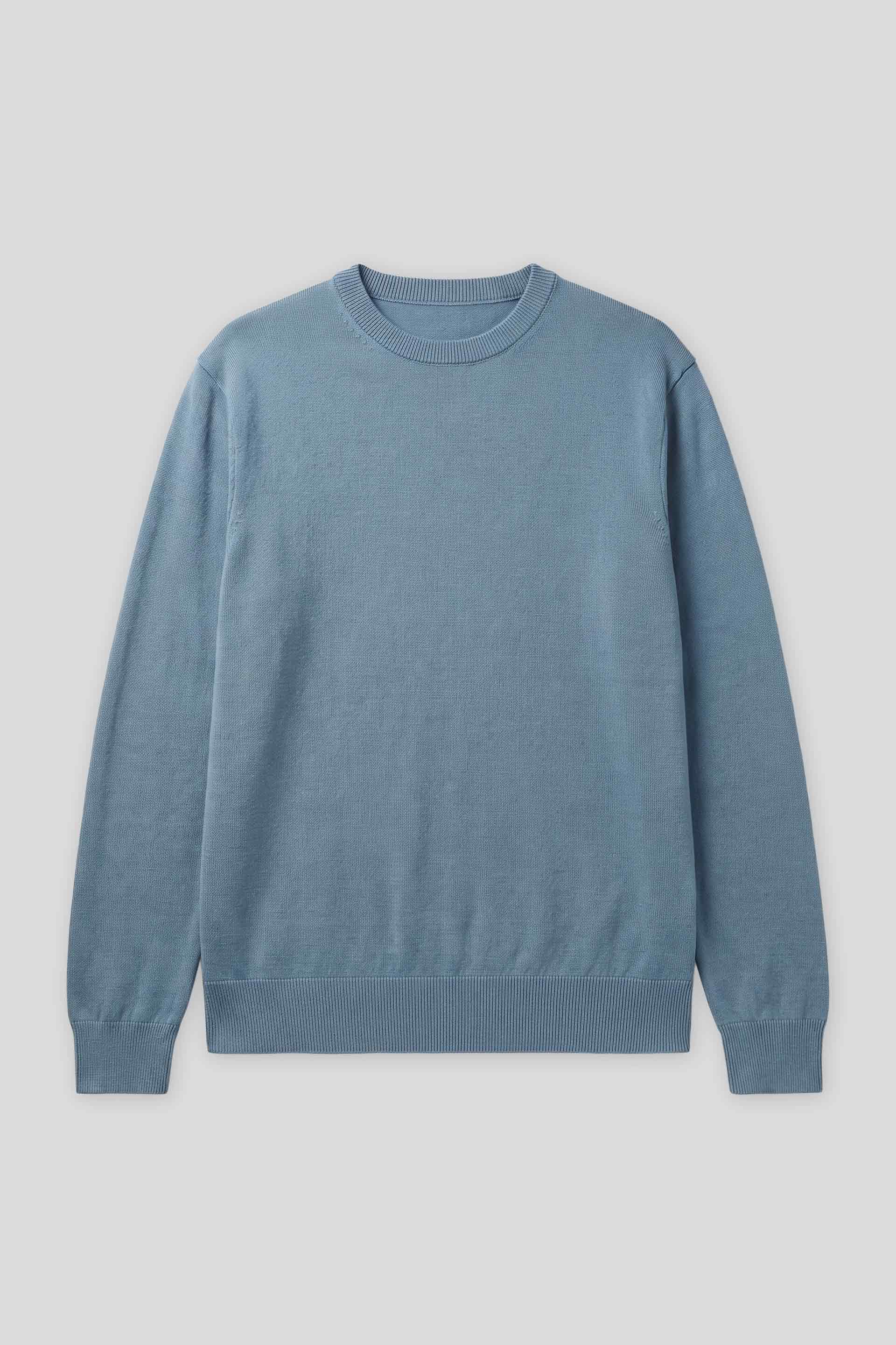 Maglia doppio collo basic|Colore:Ciano