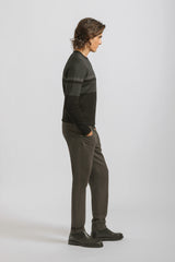 Pantaloni cinque tasche|Colore:Grigio scuro