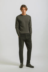 Pantaloni chino di velluto|Colore:Antracite