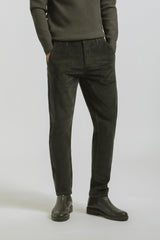 Pantaloni chino di velluto|Colore:Antracite