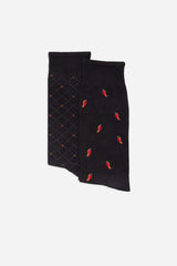 Calzini fantasia|Colore:Nero