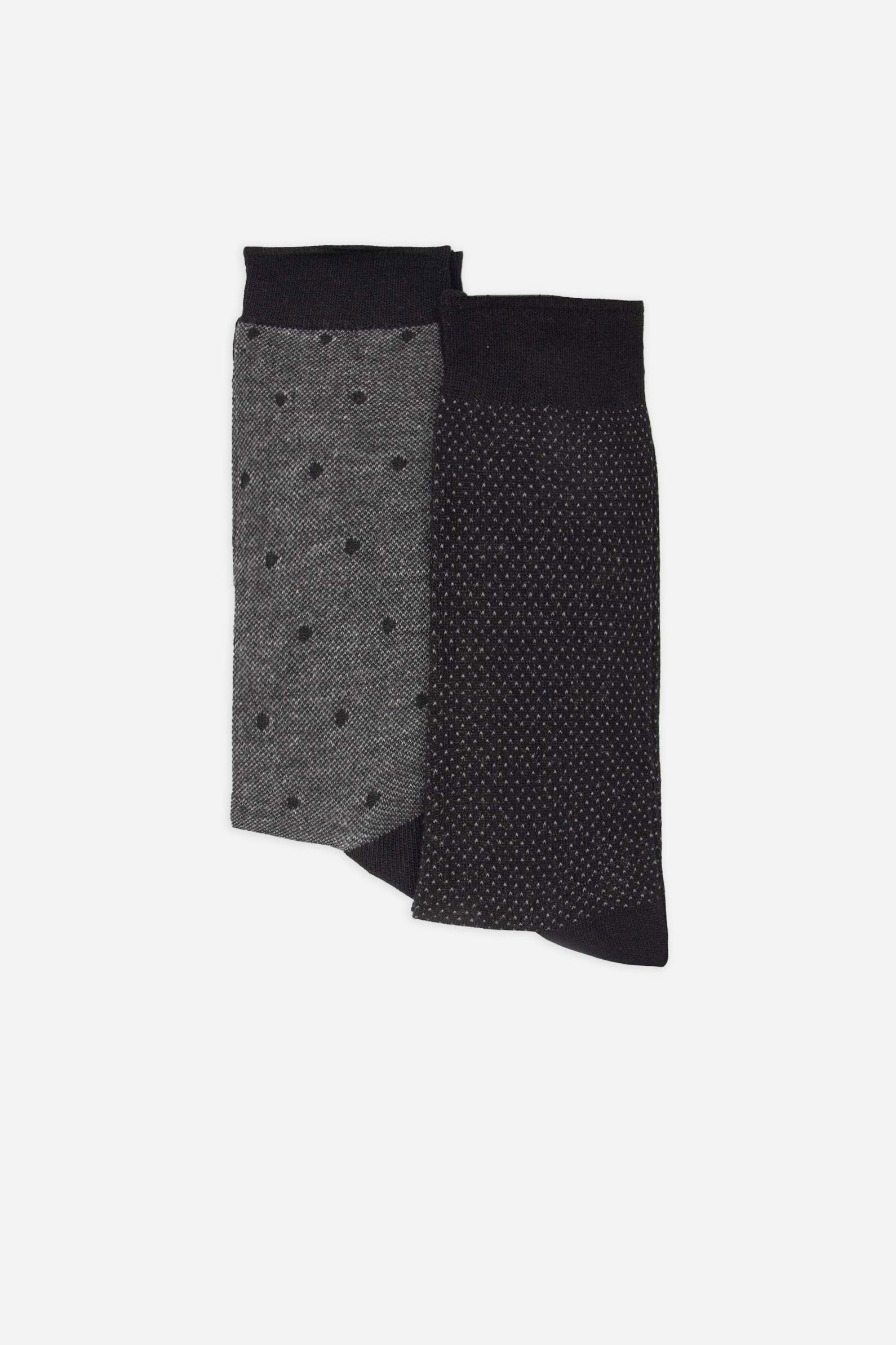 Calzini fantasia|Colore:Nero