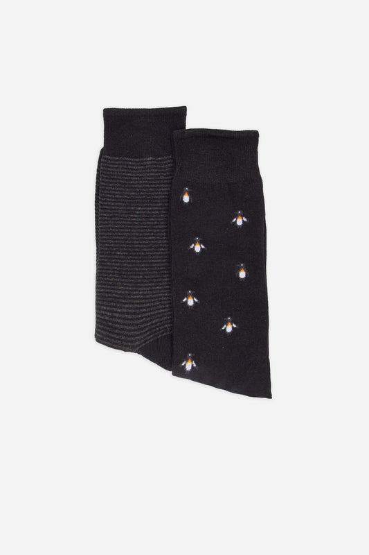Calzini fantasia|Colore:Nero