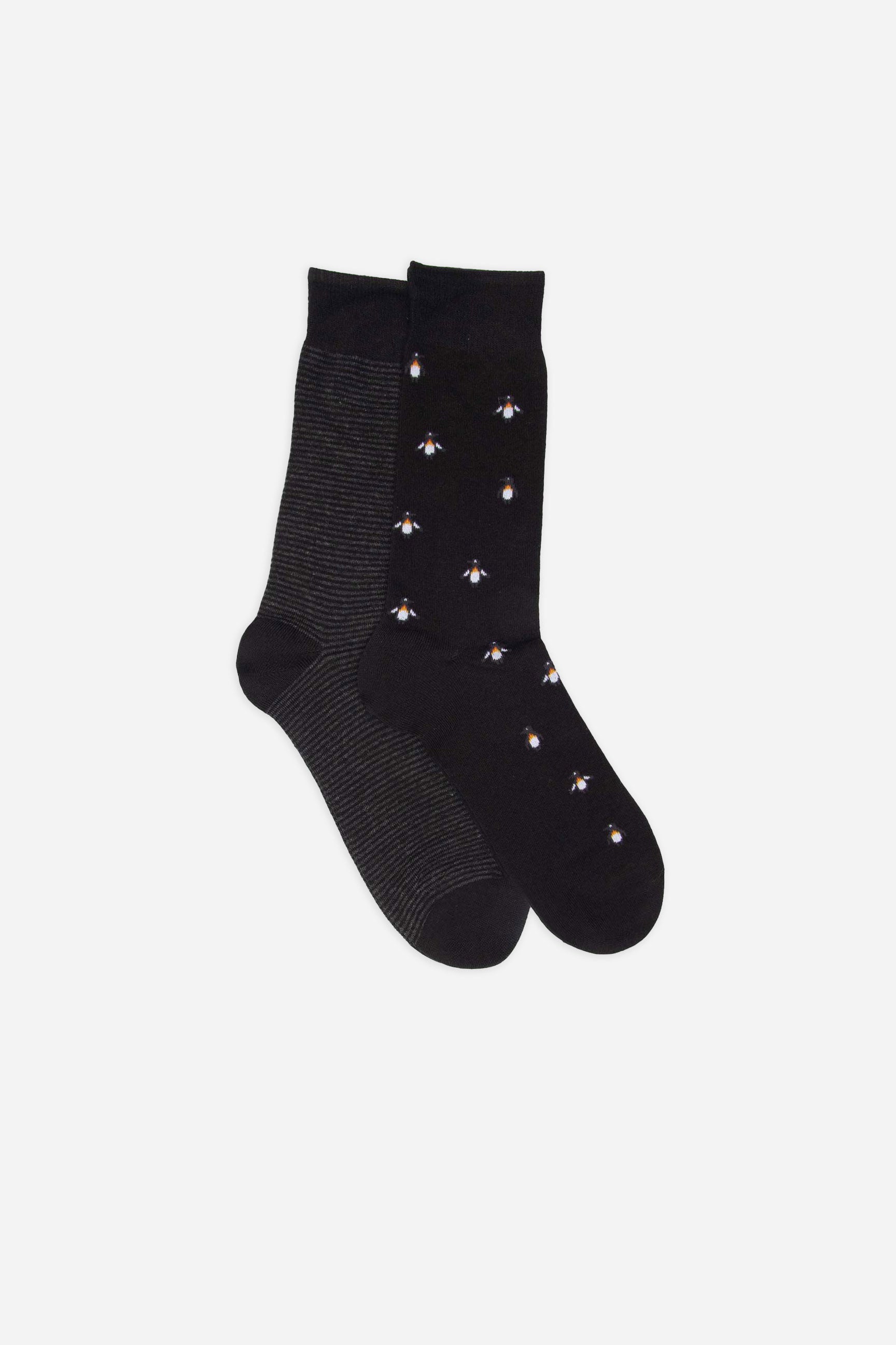 Calzini fantasia|Colore:Nero