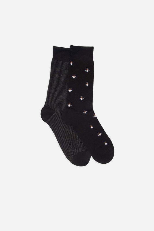 Calzini fantasia|Colore:Nero
