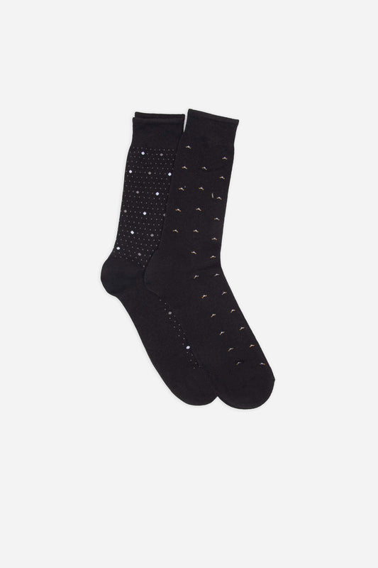 Calzini fantasia|Colore:Nero