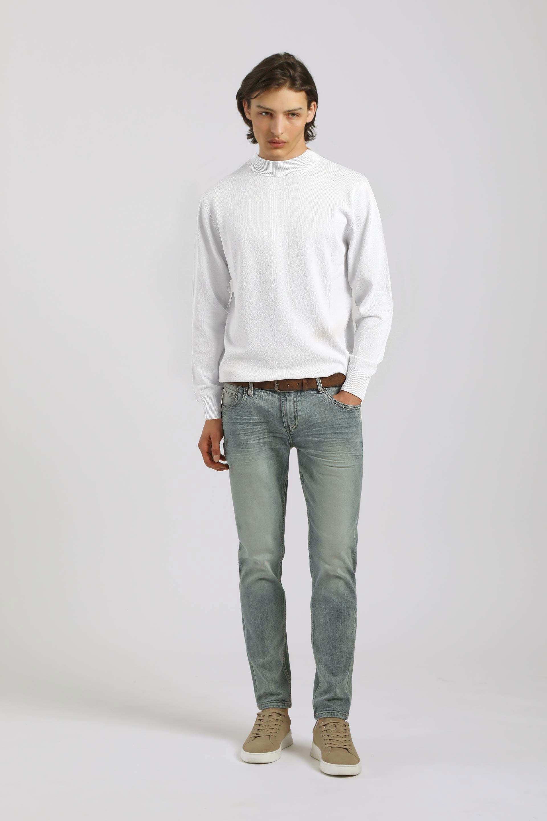 Lupetto in viscosa|Colore:Bianco