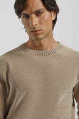 Maglia girocollo|Colore:Beige