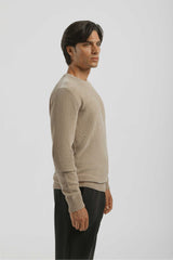 Maglia girocollo|Colore:Beige
