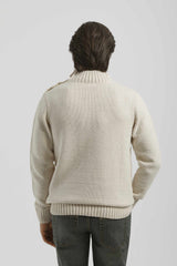 Lupetto con bottoni|Colore:Beige chiaro