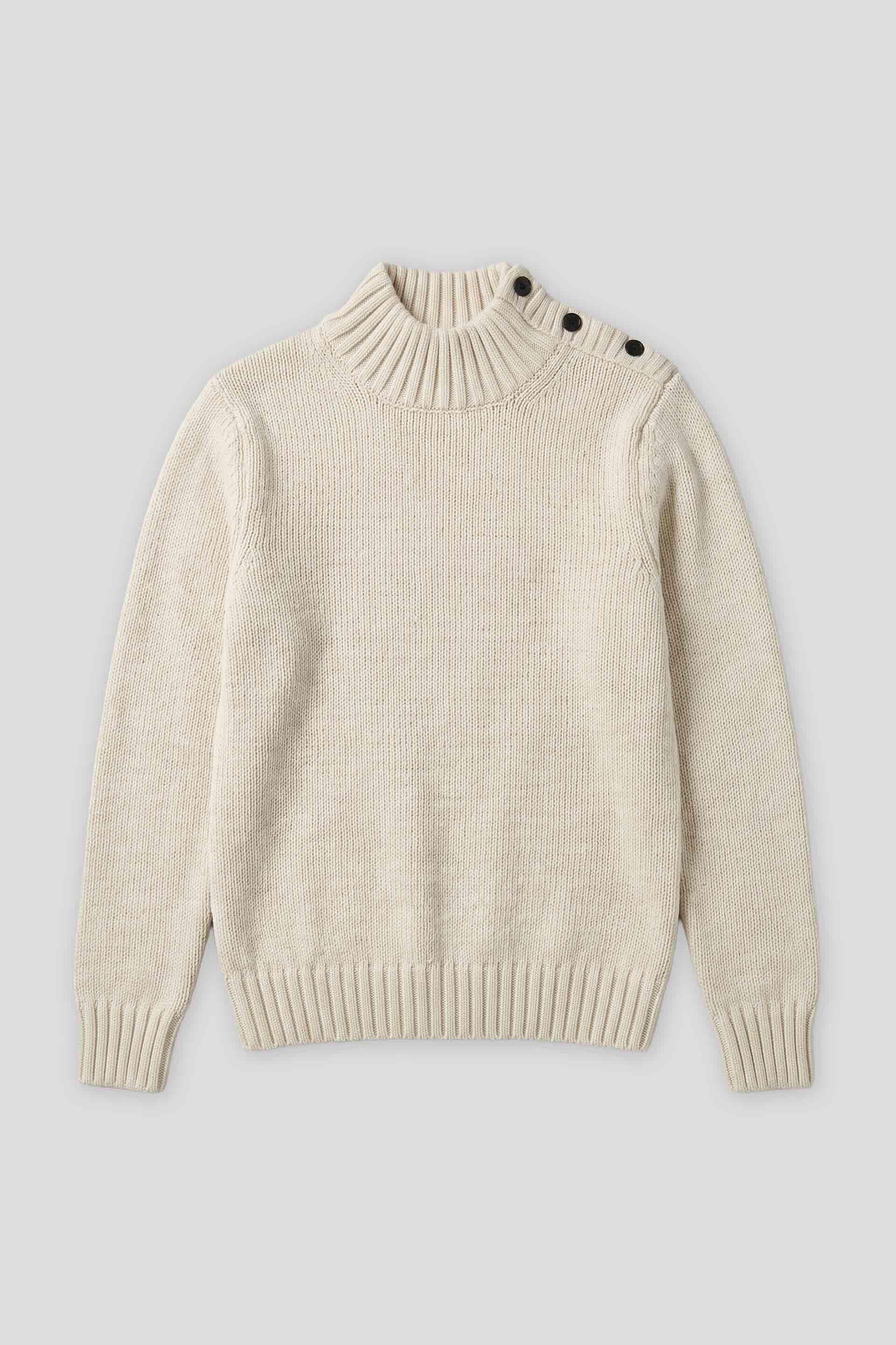Lupetto con bottoni|Colore:Beige chiaro