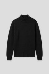Lupetto con bottoni|Colore:Nero