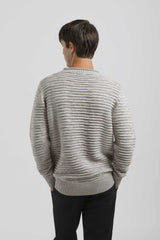 Lupetto con collo rotolino|Colore:Grigio perla tw