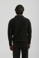 Lupetto con bottoni|Colore:Nero