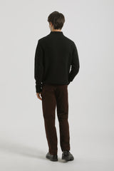 Pantaloni chino in cotone|Colore:Amaranto