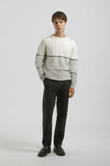 Pantaloni chino in cotone|Colore:Antracite
