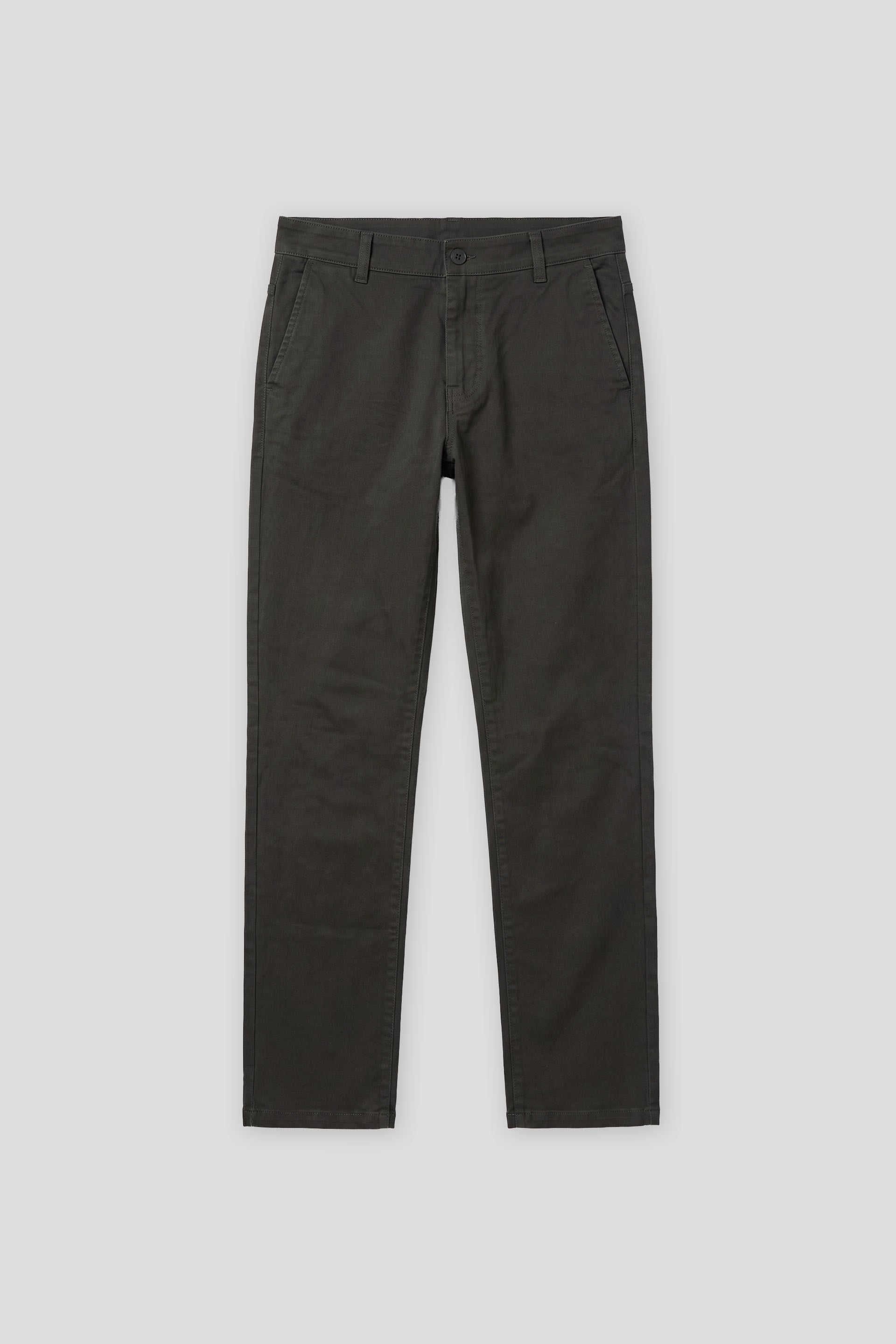 Pantaloni chino in cotone|Colore:Antracite