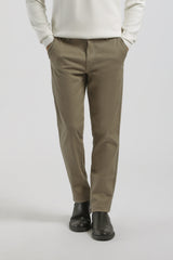 Pantaloni chino in cotone|Colore:Beige