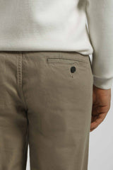 Pantaloni chino in cotone|Colore:Beige