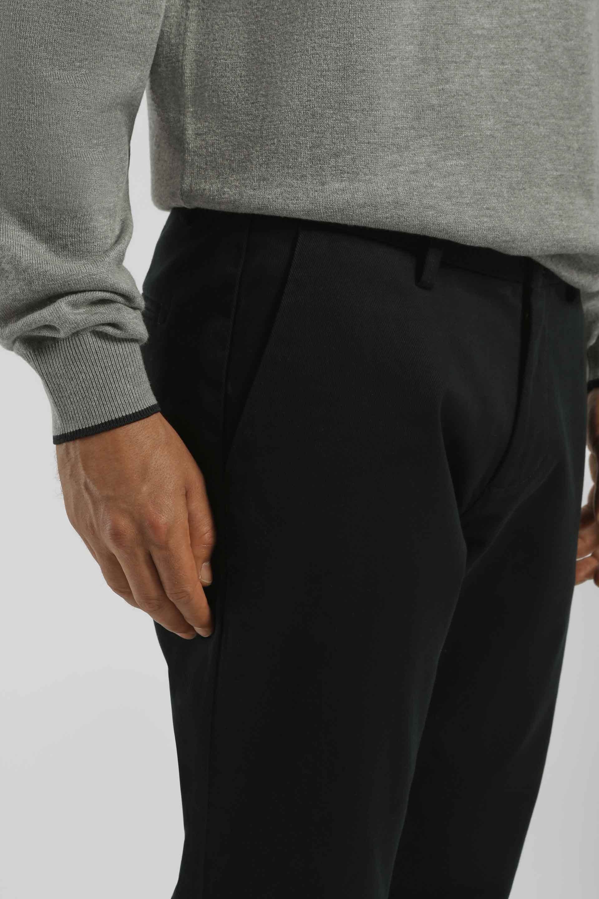 Pantaloni chino misto cotone|Colore:Blue