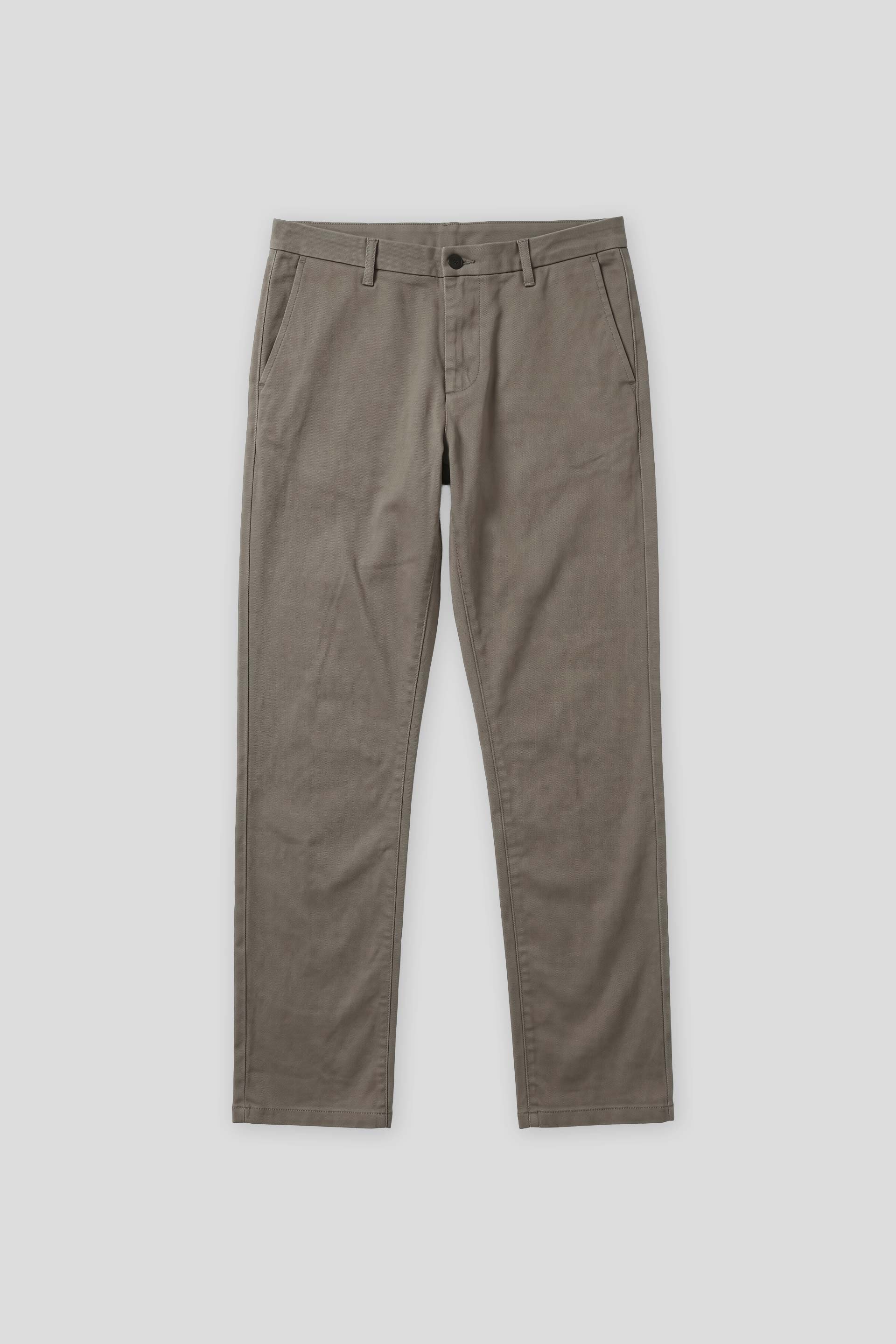 Pantaloni chino misto cotone|Colore:Tortora