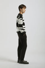 Pantaloni chino con laccetto|Colore:Nero