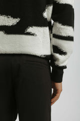 Pantaloni chino con laccetto|Colore:Nero