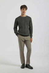 Pantaloni chino|Colore:Fango
