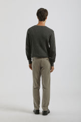 Pantaloni chino|Colore:Fango
