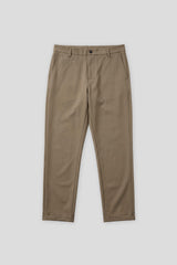 Pantaloni chino in tessuto tecnico|Colore:Cammello