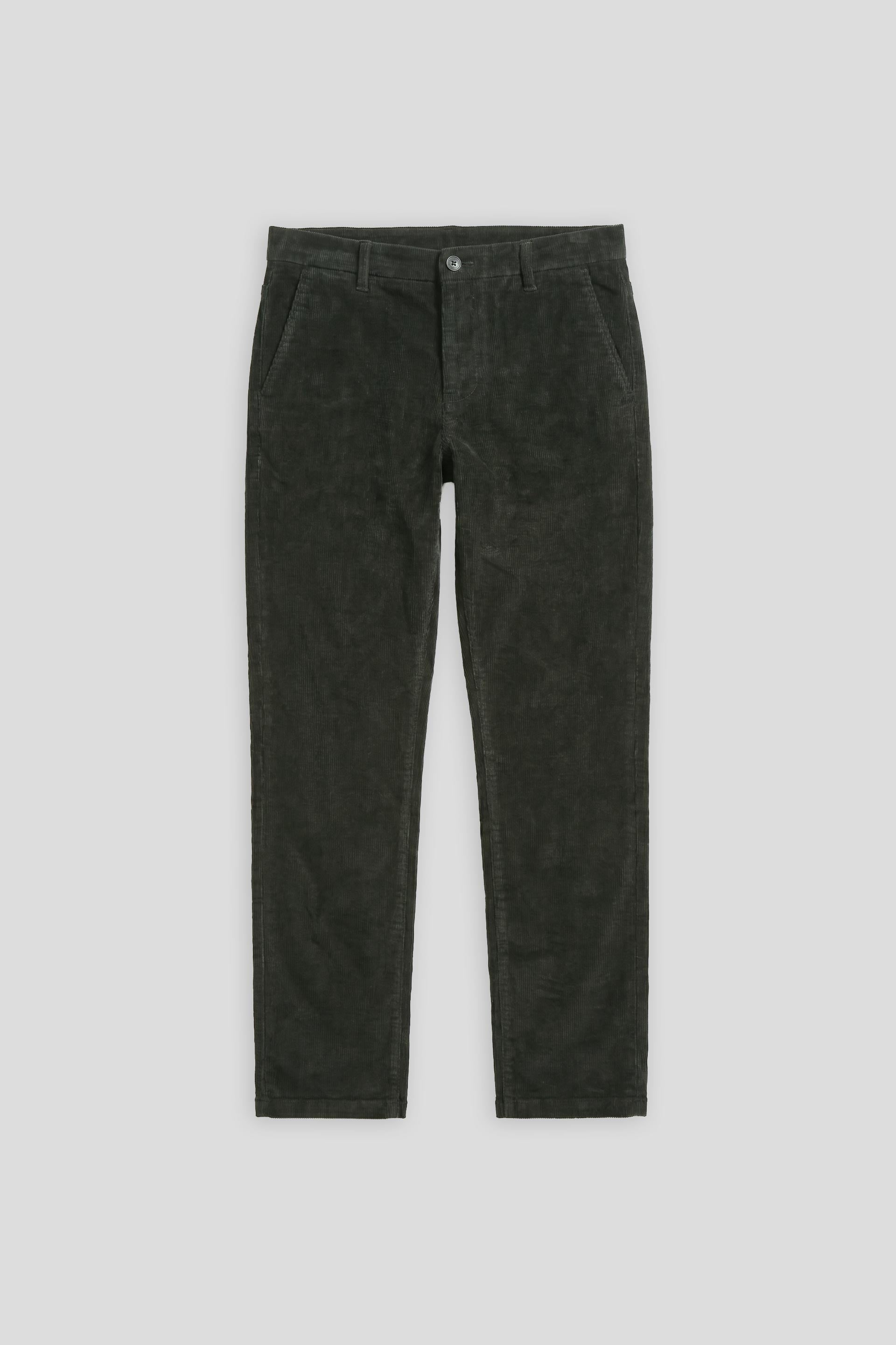 Pantaloni chino di velluto|Colore:Antracite