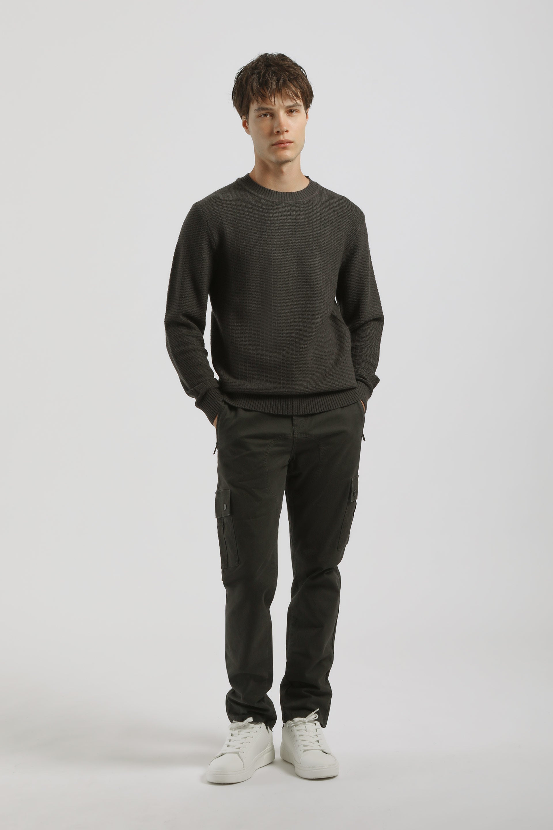 Pantaloni cargo|Colore:Antracite