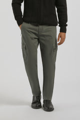 Pantaloni cargo|Colore:Militare