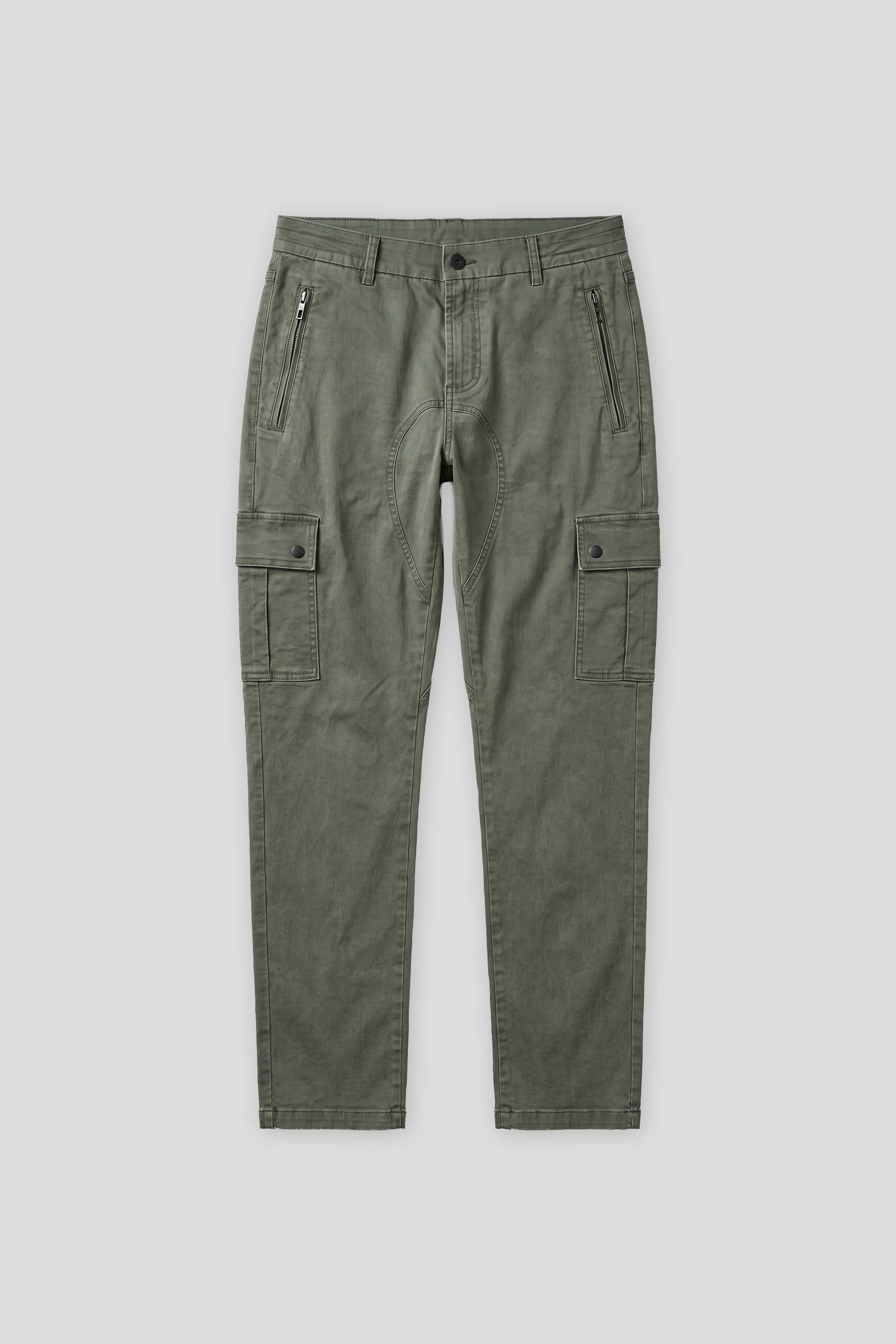 Pantaloni cargo|Colore:Militare