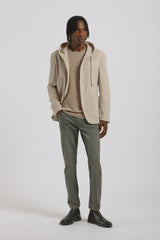 Giacca con cappuccio|Colore:Beige