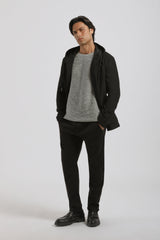 Giacca con cappuccio|Colore:Nero