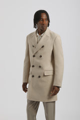 Cappotto doppio petto|Colore:Beige