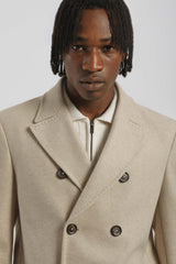 Cappotto doppio petto|Colore:Beige