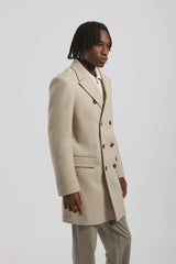 Cappotto doppio petto|Colore:Beige