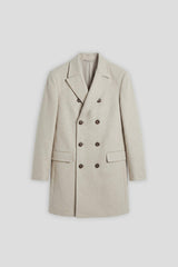 Cappotto doppio petto|Colore:Beige