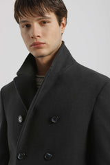 Cappotto doppio petto|Colore:Blue