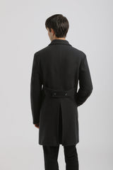 Cappotto doppio petto|Colore:Blue