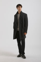 Cappotto doppio petto|Colore:Blue