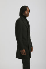 Cappotto doppio petto|Colore:Nero