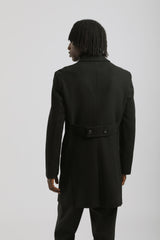 Cappotto doppio petto|Colore:Nero