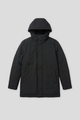 Giubbotto spolverino con cappuccio|Colore:Nero